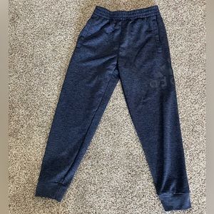 Blue adidas joggers, boys M 10/12